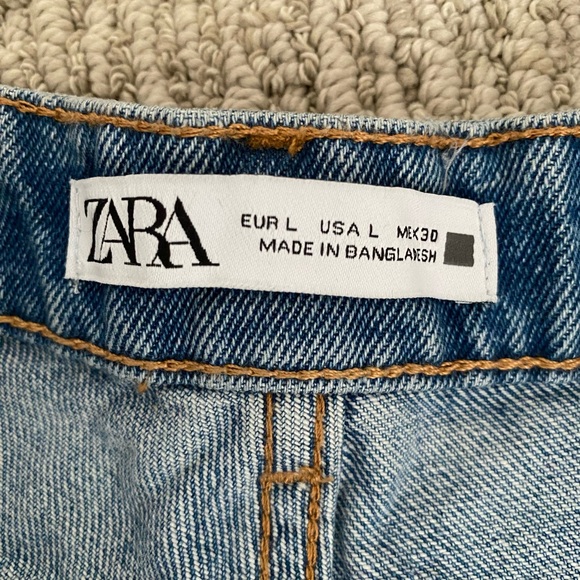 Zara Denim Skort - Picture 4 of 7